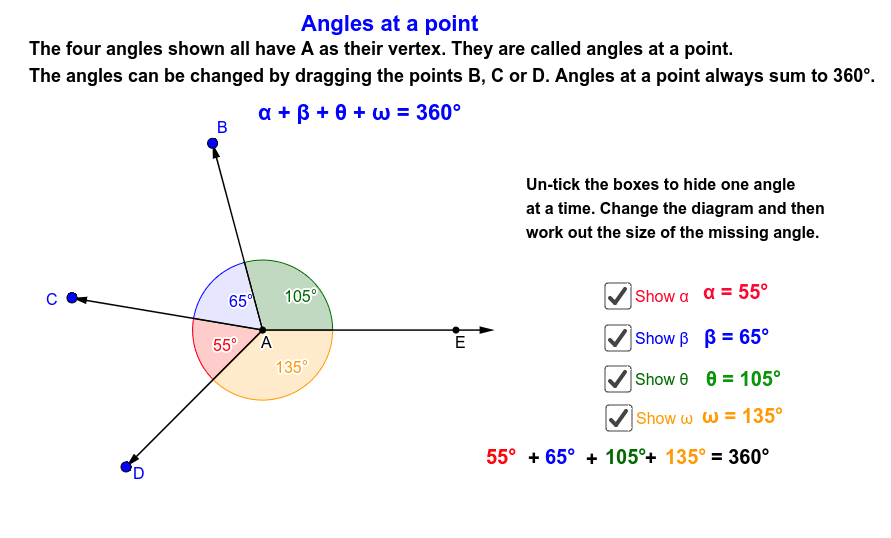 angles-at-a-point-geogebra