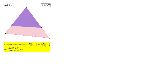 SİNÜS ALAN FORMÜLÜ UYGULAMA – GeoGebra