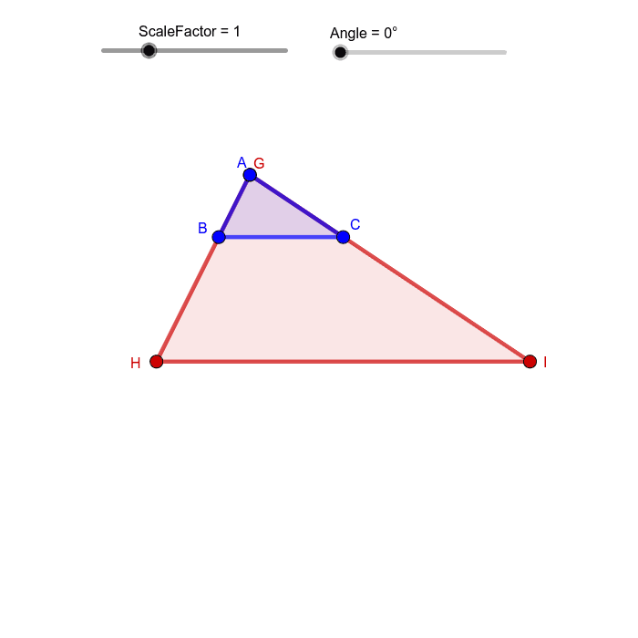 Definition Of Similarity In Terms Of Similarity Transformations – GeoGebra