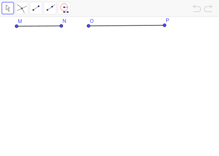 Practice 1-5: Basic Constructions – GeoGebra