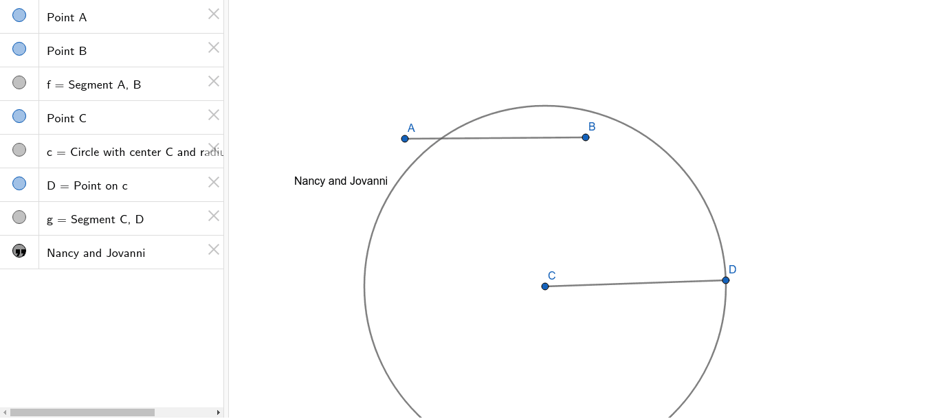 Congruent Segment – GeoGebra