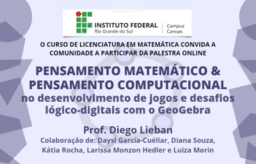 Pensamento Matemático e Pensamento Computacional 