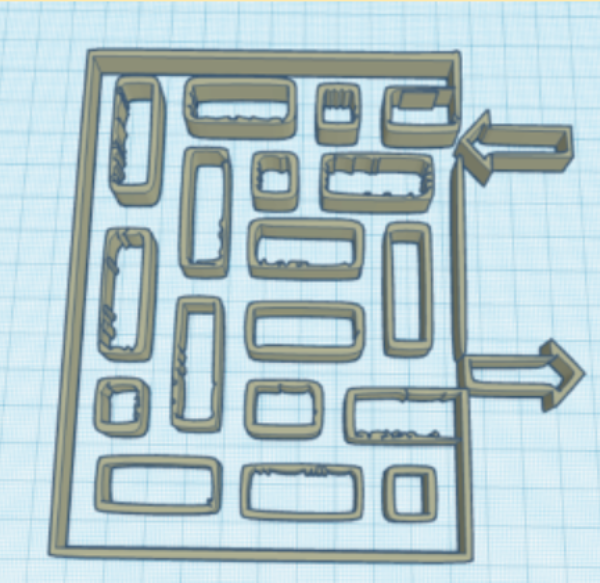 [size=100]Abbildung 4. 3D-gedruckte Version des zu Beginn vorgeschlagenen Labyrinths.
Bild von: Branko Andjic[/size]