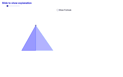 The Area of a Triangle – GeoGebra