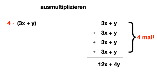 Ausmultiplizieren