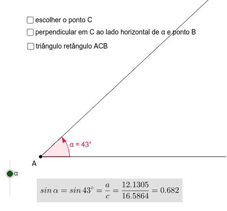 ângulo – GeoGebra