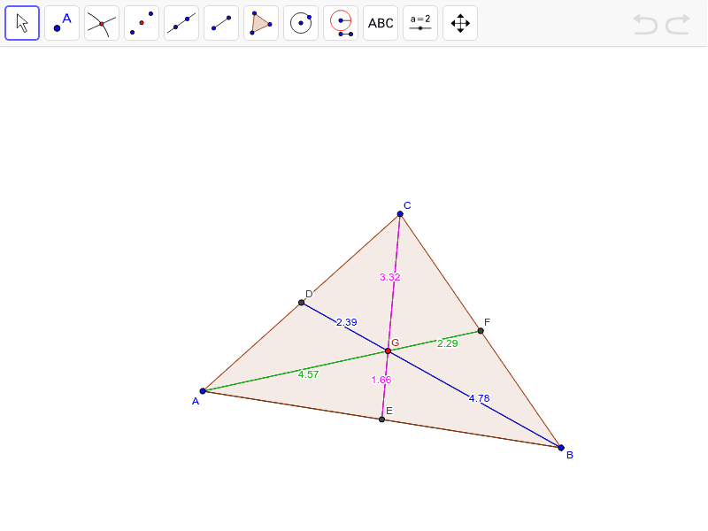 Centroid Geogebra 3338