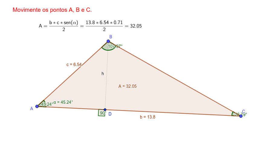 Elementos básicos do triângulo! #Matemática #triângulo #enem