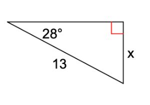 Given what you see above, determine the value of x in the diagram below. Be sure to fully show your thought process on your vertical surface! 