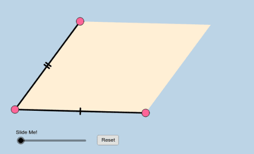 Parallelograms (I) – GeoGebra