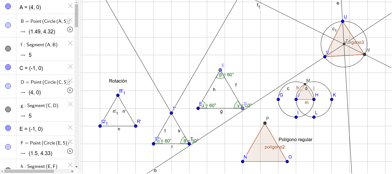 Formas De Hacer Un Triángulo Equilátero Geogebra 4942