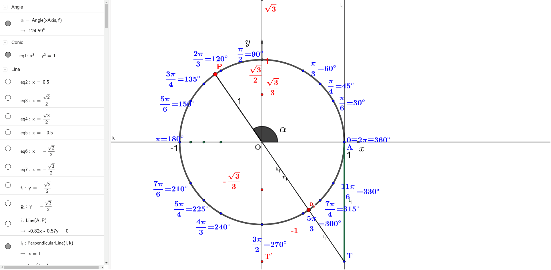 Trigonometria na circunferência