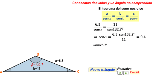 Trigonometría: Resolución De Triángulos. Ejercicios. – GeoGebra