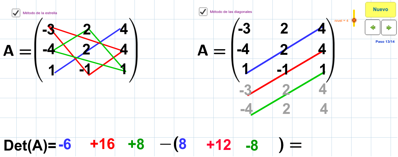 Metodos Para Calcular Determinante De Una Matriz 3x3 - Printable ...