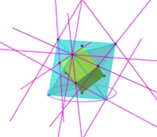 Modelo Dual Del Octaedro Geogebra