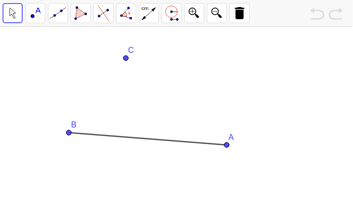 Bisecting an Angle – GeoGebra