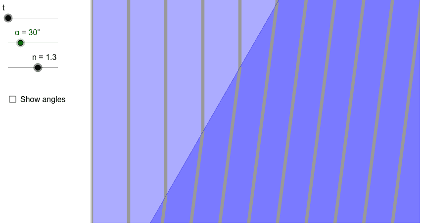 refraction of waves animation