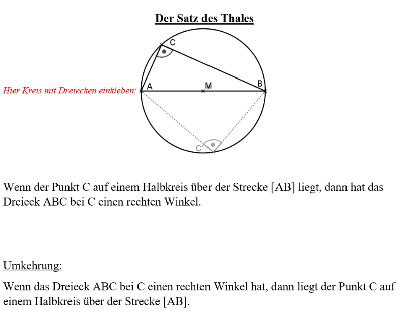 Übernimm die neuen Erkenntnisse als Hefteintrag: