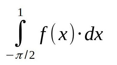 Calcula el resultado de la integral definida: