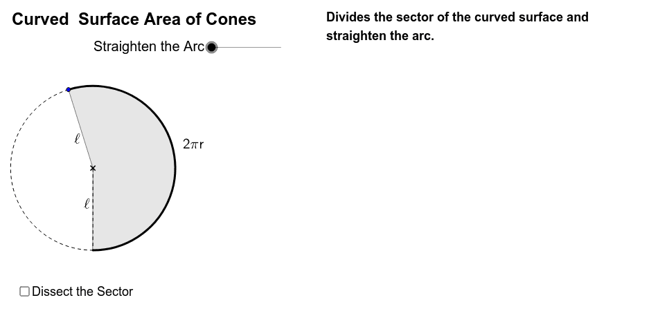 How To Find Curved Surface Area Of A Cone