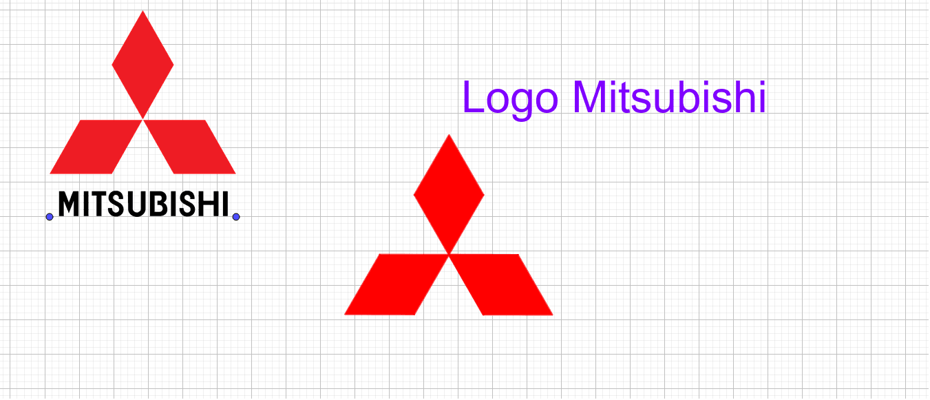 Logo Mitsubishi – GeoGebra