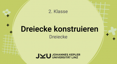 Dreiecke konstruieren