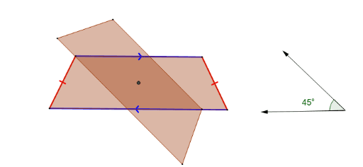 Rotational Symmetry Isosceles Trapezoid GeoGebra