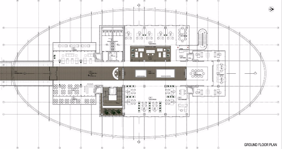 [size=85][b]Fig. 3[/b]: Planta baixa de um dos pavimentos (ARCHDAILY, [i]web).[/i][/size]