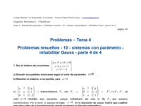 Problemas resueltos - 10 - sistemas con parámetro - inhabilitar Gauss - parte 4 de 4.pdf