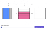 Multiplying Fractions Using Visual Models – GeoGebra