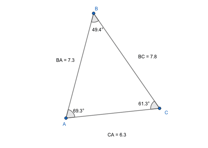 isosceles triangle angles