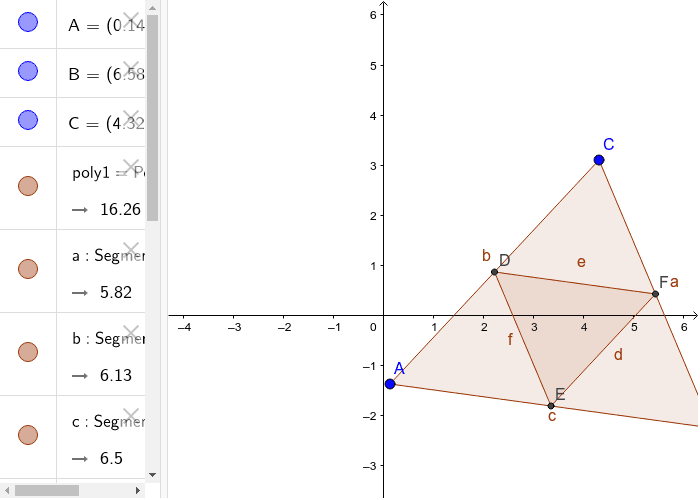 Orthic Triangle – GeoGebra