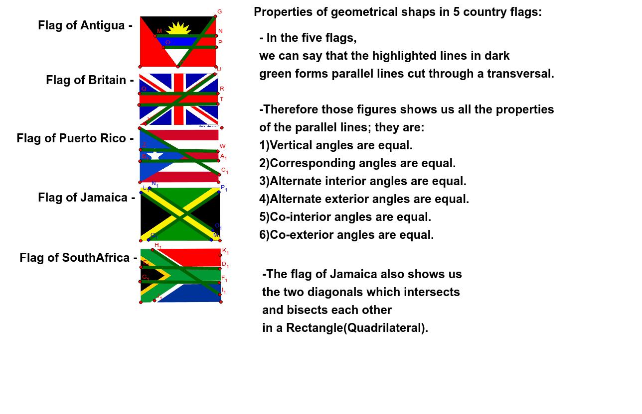 five country flag