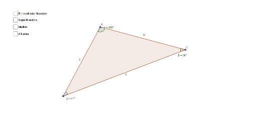 Relationships In Triangles Geogebra 4886