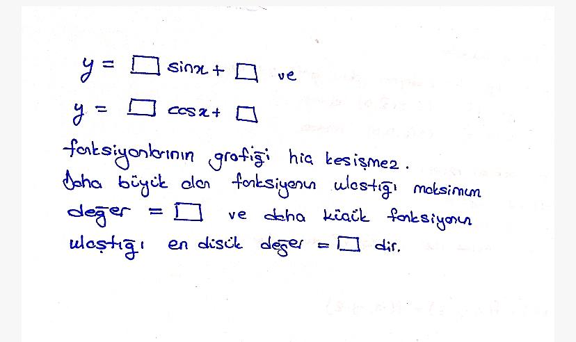 1-9 arasındaki rakamları en fazla bir defa kullanarak, aşağıdaki boşlukları doldurun ve doğru bir ifade oluşturun.