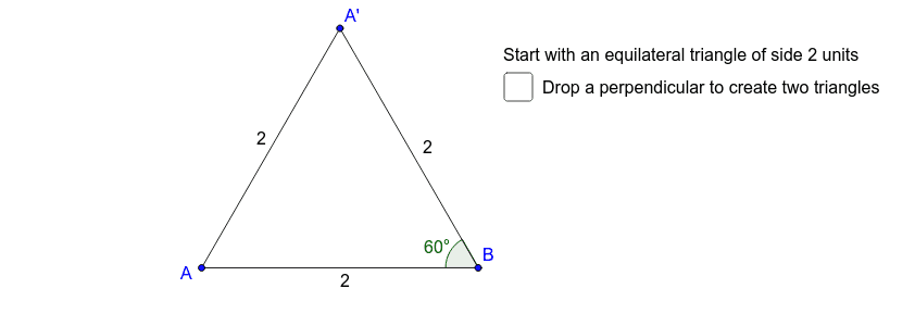 Geo - sin, cos, tan of 30 and 60deg – GeoGebra