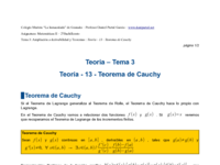 Teoría - 13 - Teorema de Cauchy.pdf