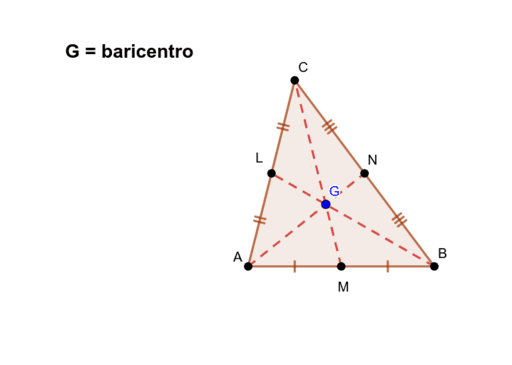 Baricentro – Geogebra