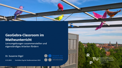 Mathematik lehren und lernen 2024 - GeoGebra Classrooms