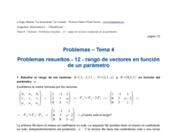 Problemas resueltos - 12 - rango de vectores en función de un parámetro.pdf