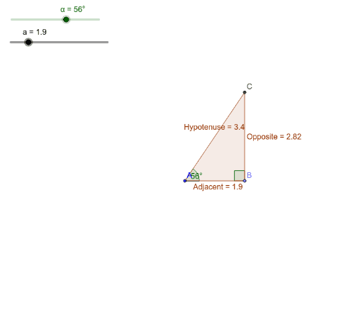 SOH CAH TOA Exploration – GeoGebra