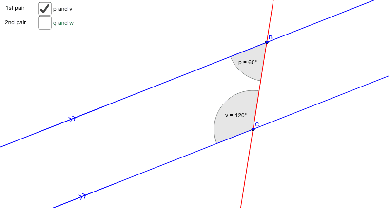 Alternate Interior Angles – GeoGebra