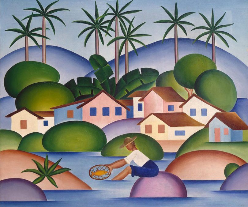 Tarsila do Amaral, O Pescador, 1925