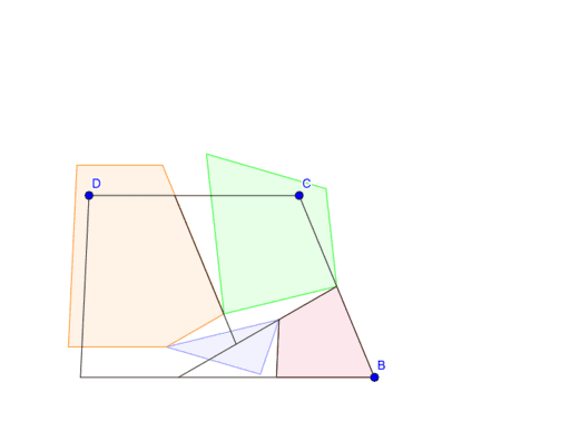 Hinged Dissection Trapezoid-trapezoid – Geogebra