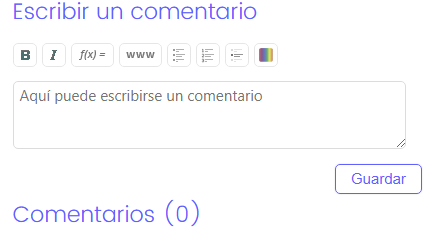 Comentarios