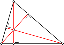 Ortocentro de um Triângulo