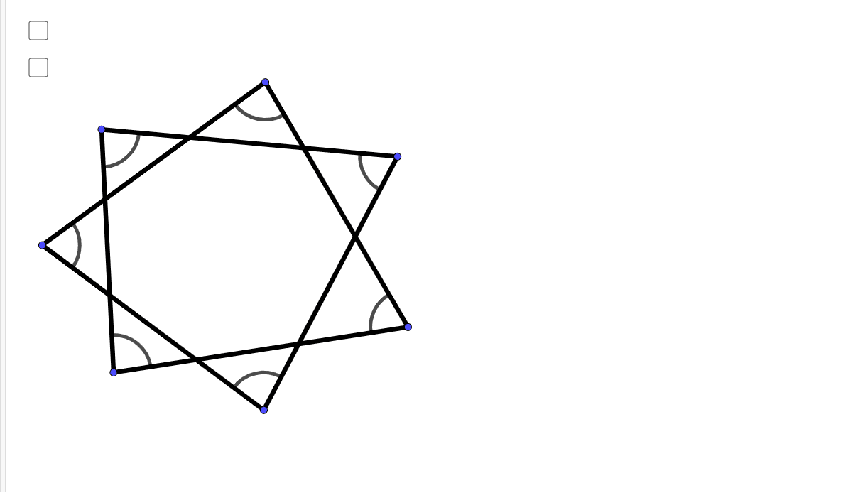 星形七角形 Geogebra