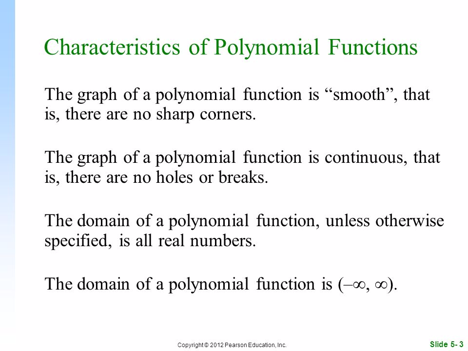 Characteristics Of Polynomial Function GeoGebra