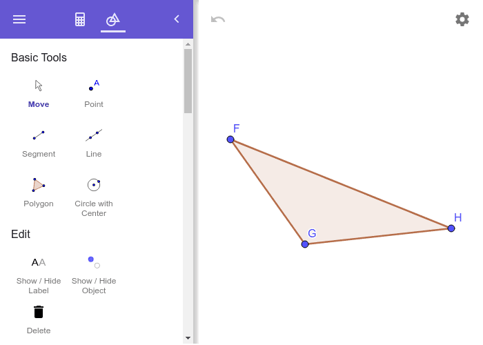 Construct an Angle Bisector – GeoGebra