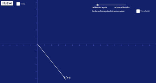 De La Forma Binomica A Polar Geogebra